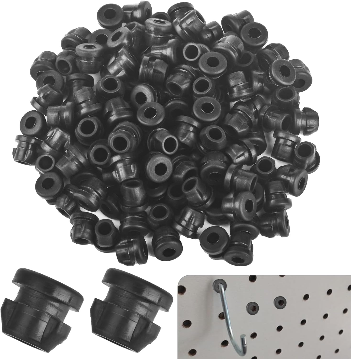 Pegboard Hook Locks 120Pcs Pegboard Locks for Stopping