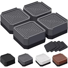 ANNKUT Heavy Duty Bed Furniture Risers Adjustable Rectangular Support Blocks for Beds Desks Sofas Chairs Lift Up to 1.5 Inch Supports up to 4000 lbs Grey