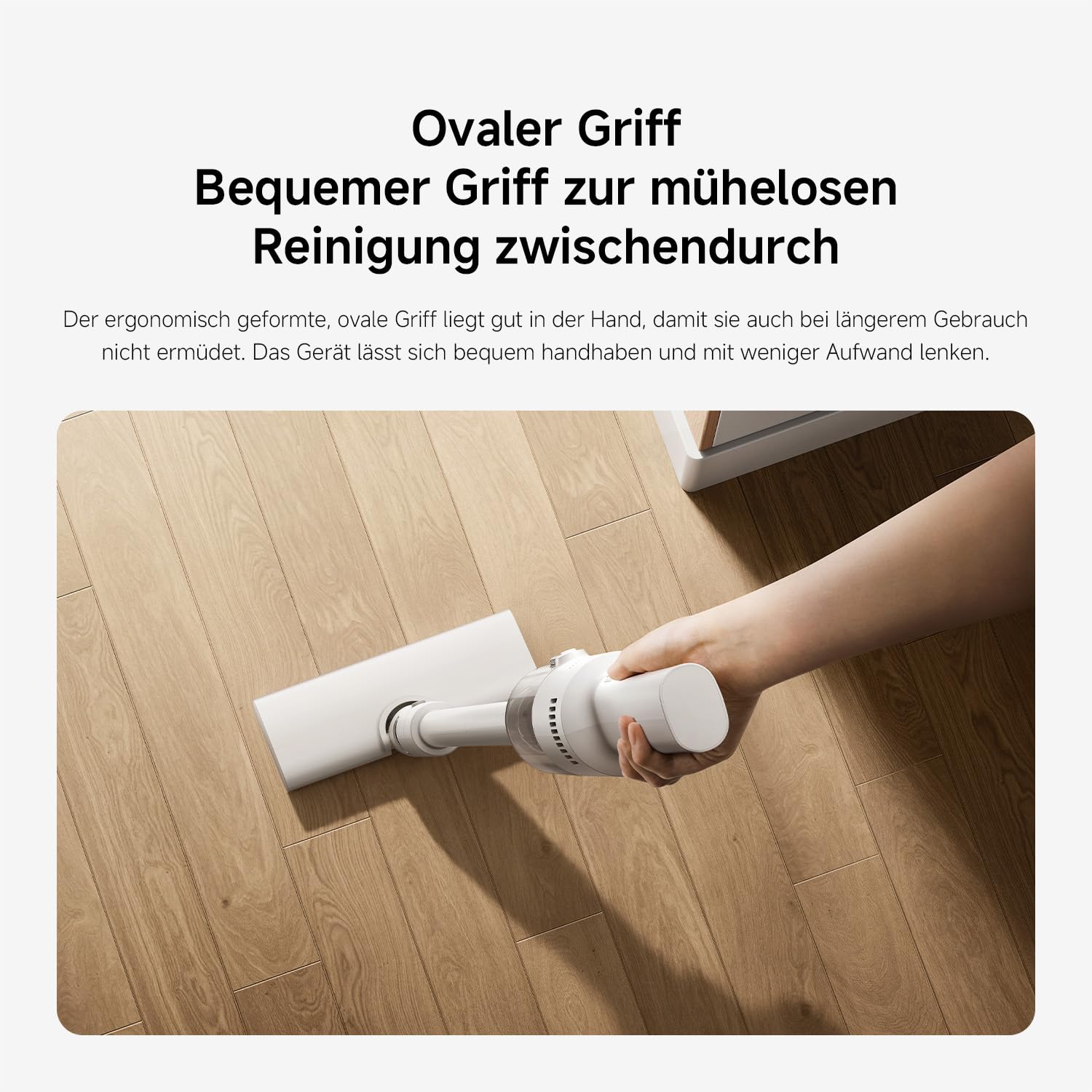 XIAOMI P30 kabelloser Staubsauger, 22KPa/50AW Saugleistung, leicht und mühelos zu handhaben, bis zu 40 Minuten Laufzeit, präzise 5-stufige Filtration, 2 Bürstenaufsätzen, geeignet für Zuhause und Auto