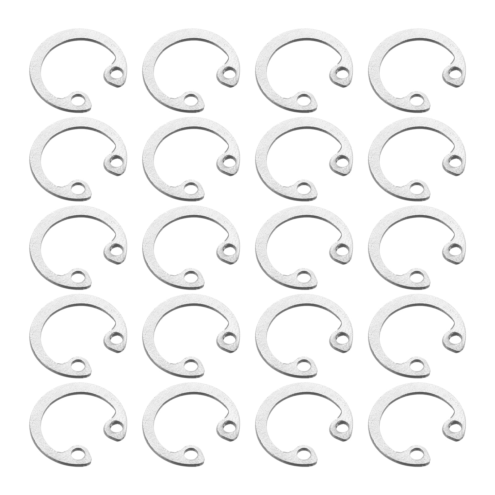 Stainless Steel Retaining Rings - 5 Pack -15