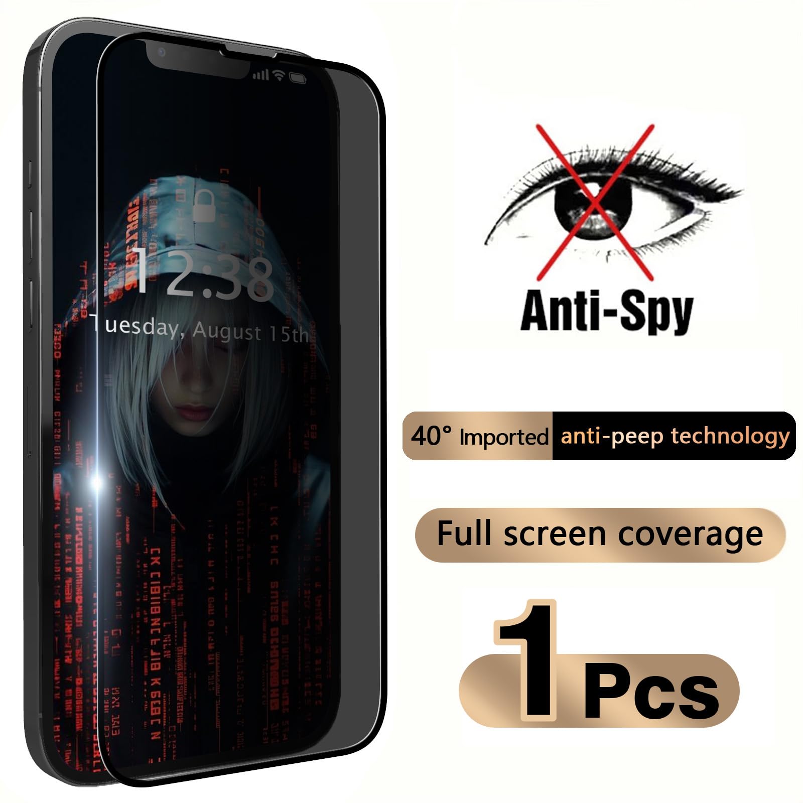 AOKUMA Vetro Temperato Xiaomi Redmi 10C, [2 Pezzi] Pellicola - Foto 11