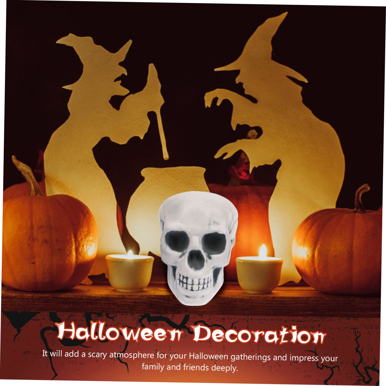 Alipis 32 Piezas De Esqueleto De Halloween Adornos De Calavera Mini Estatuilla Divertida Adorno para El Hogar Calavera para El Hogar Manualidades De Halloween Decoración De Cráneo