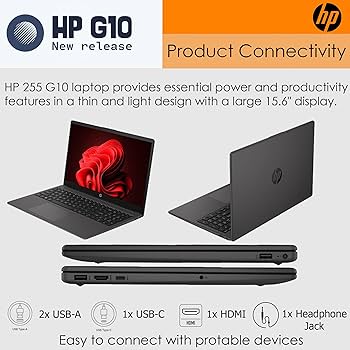 未使用品 hp 255 G10 9/25購入 win11 pro Amazon.com: HP 255 G10