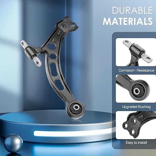 Vista 21 de Brazos de control delanteros inferiores con barra estabilizadora de rótula kits de suspensión para Toyota Camry 2002 2003, apto para Lexus ES300