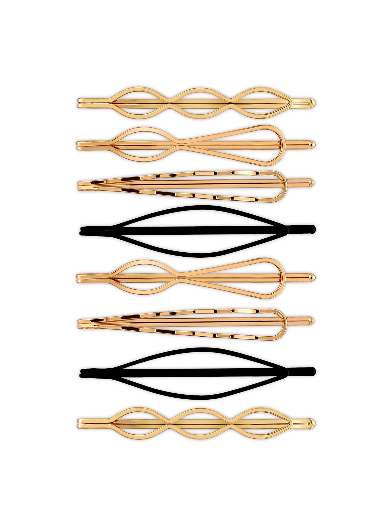 See full amazon price history chart for Zaveri Pearls Gold Tone Set Of 8 Contemporary Barrettes Hair Pins For Women-ZPFK14945 Zaveri Pearls Gold Tone Set Of 8 Contemporary Barrettes Hair Pins For Women-ZPFK14945 (B0BG8RMN4C) Amazon Price History, Amazon Price Tracker