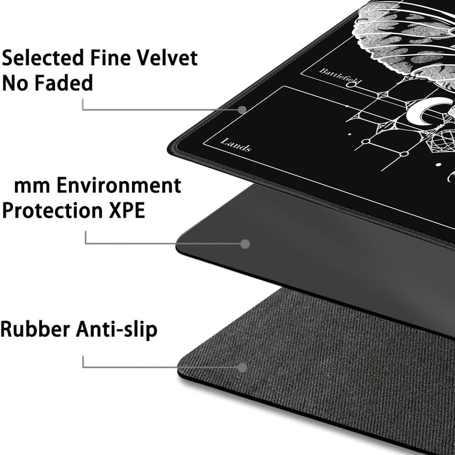 Amazon.co.jp: TCGプレイマット ウルトラプロプレイマット ゾーン付き