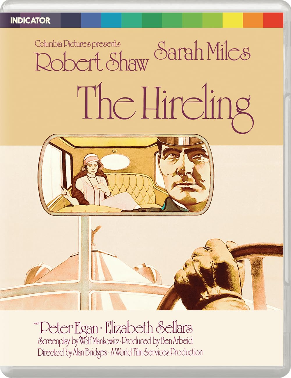The Hireling - Robert Shaw Blu-ray + Booklet In Excellent Condition Free P&P