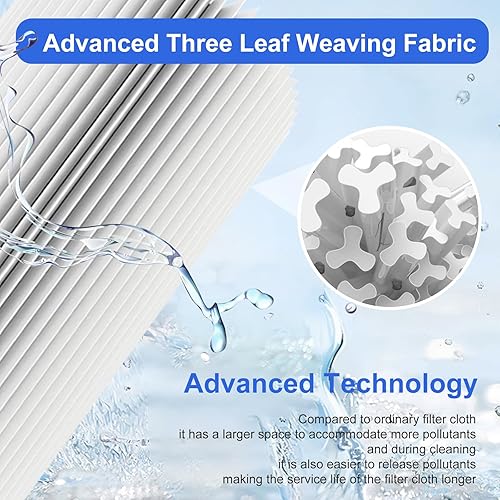 Miniatura 5 de DLD Cartucho de filtro de piscina C3030 de repuesto Hayward SwimClear C3030, C3020, C3025, Reemplazar Pleatco PA81, Hayward CX580XRE, Unicel C-7483L