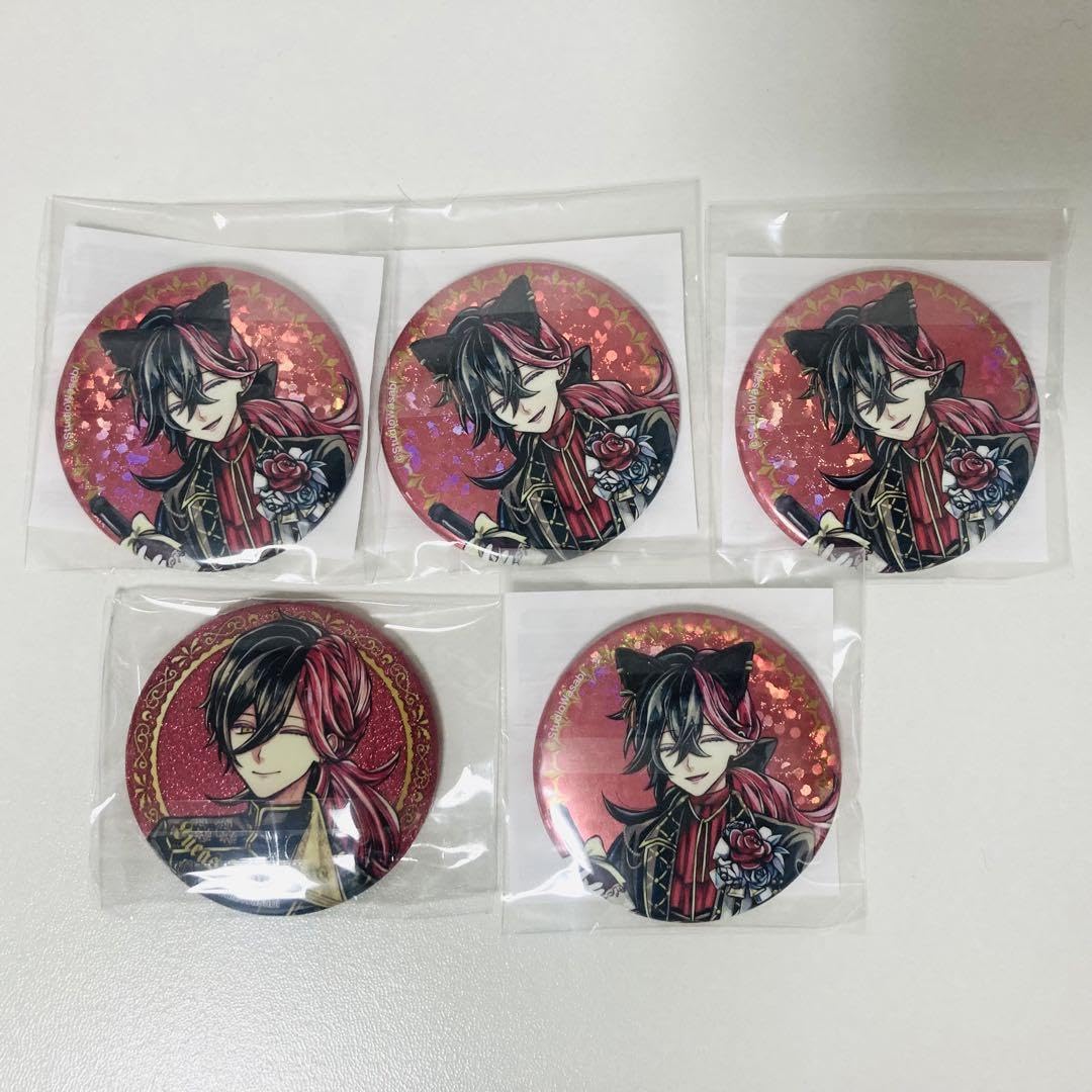 Amazon.co.jp: あくねこ ルカス ナンジャ 1周年 缶バッジ : おもちゃ