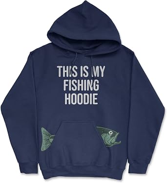Fishing Hoodies Funny and Sarcastic Unisex Hooded Sweatshirts for Fishermen | Funny Sweater, Fishing Hoodie, Cool Pullover, Warm and Soft, Novelty Sweatshirt