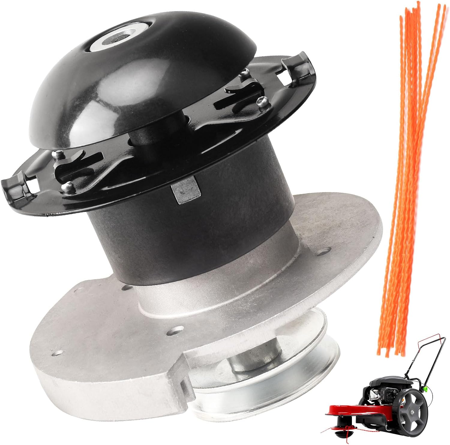 Fennoral 596878501 Trimmer Head Spindle Assembly W/Trimmer Line Compatible with Husqvarna Poulan 180333 172342 532180333 HU 625 WT PR22WT, WT420, J625HWT