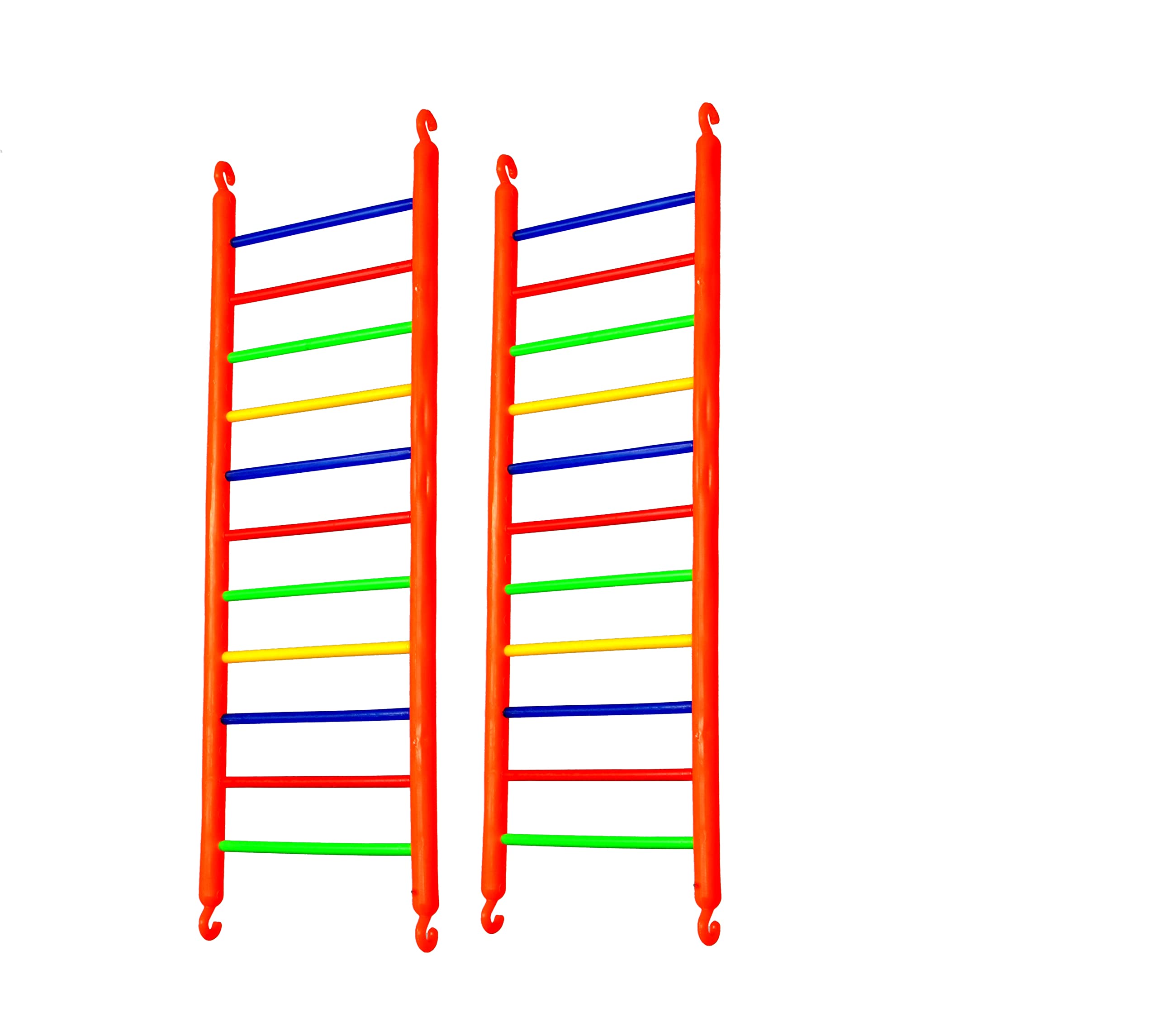 TAIYO PLUSS DISCOVERY® Birds Toys/Colourful Ladder/Small Size/Size (L- 10.5cm X W-1.2cm X H-32cm) / Pack of 2 (B01I4TF1YI) Amazon Price History, Amazon Price Tracker