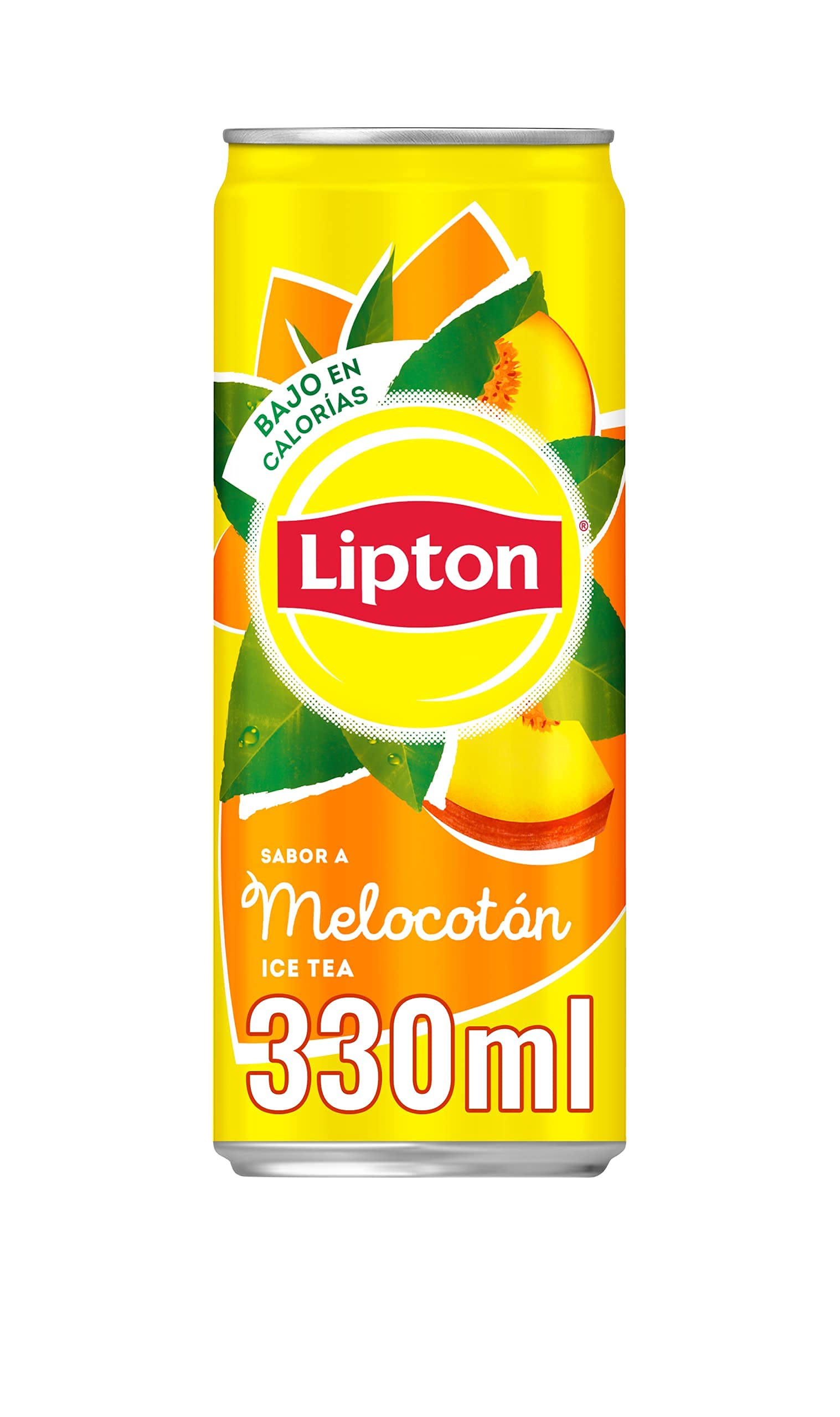 Lipton Melocotón 330ml - Refresco de Té con Sabor