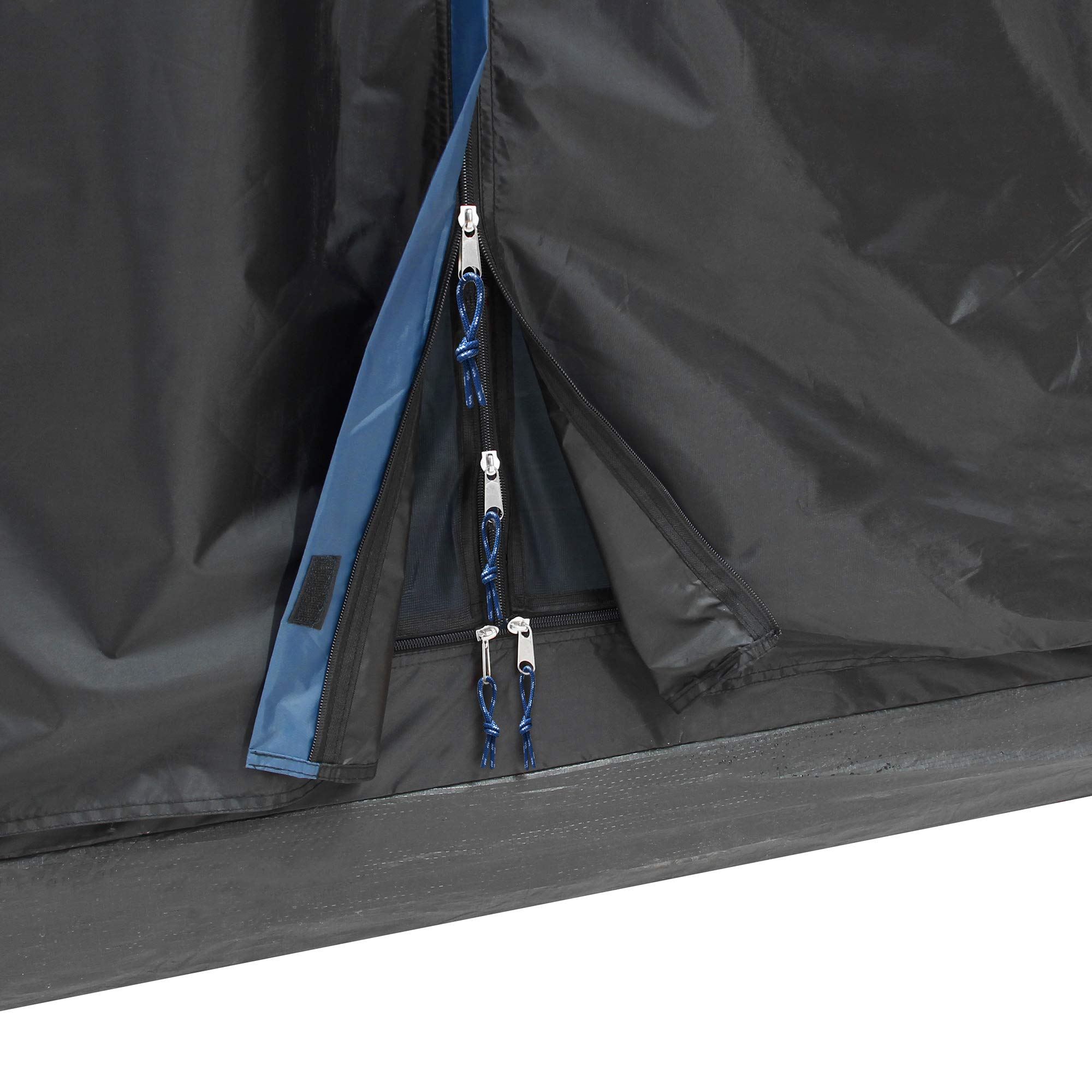 your GEAR Tienda de campaña Ravello Tipi en 2 tamaños para 4-8 personas, tienda familiar con 400 cm o 500 cm de diámetro, tienda de campaña con columna de agua de 5000 mm, protección UV 50+, suelo