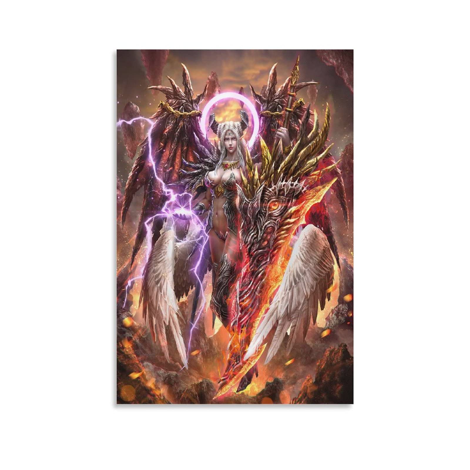 Fantasy Art Angels And Demons