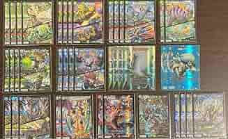 02 デュエマ　シータ刃鬼　シータ刃牙　デッキ　スリーブ・調整パーツ付き デュエマ 本格構築 【シータ『刃鬼』】 デッキ＆二重スリーブ