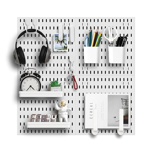 Versatile Pegboard Kit for Home Office Gaming Organization