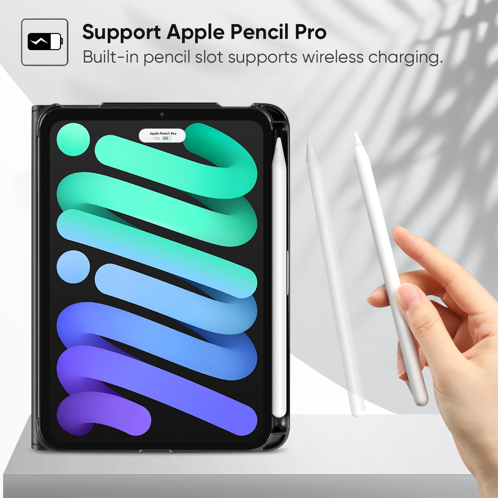 Fintie Folio Case for iPad Mini 7 (A17 Pro) 2024 / iPad Mini 6