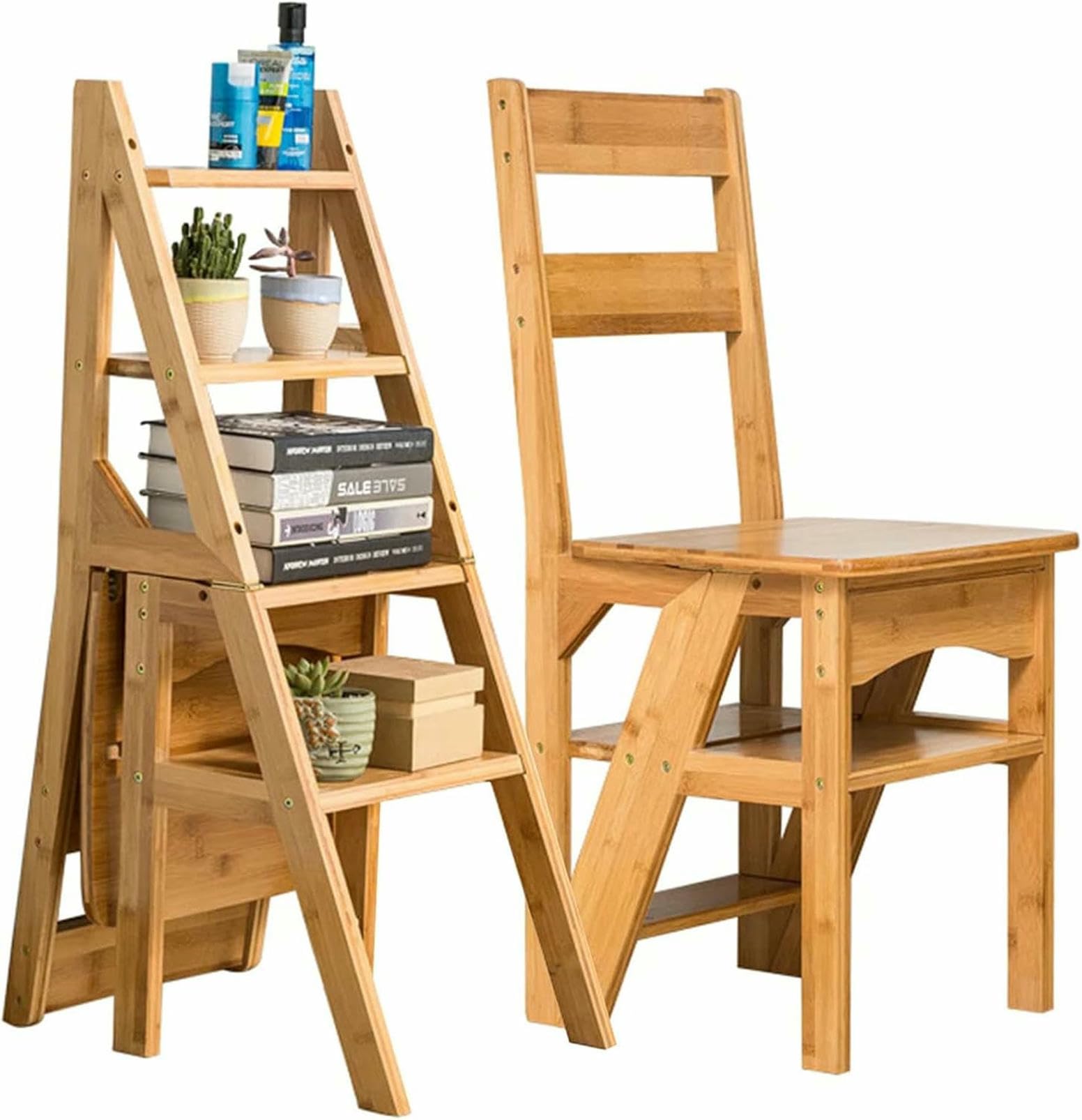 Escalera chaise en bois pour cuisine et bibliothèque : l'allié de votre foyer