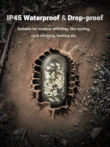 Miniatura 3 de OCOOPA Calentadores de manos impermeables IP45 recargables, calentador de manos de 10000 mAh con calentador de manos PD y QC 3.0, 15 horas de