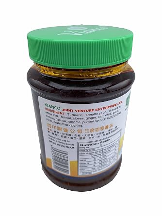 Vianco Curry Oil Paste, Chili Oil Paste, Vegan, Gluten Free 8oz jar