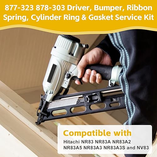 Miniatura 6 de NR83A/A2 NR83A3 NR83A2 NR83A5 NR83A2 (S) DBM83-04 Driver, parachoques, resorte de cinta, juntas tóricas Junta neumática Piezas 877-323 885-915