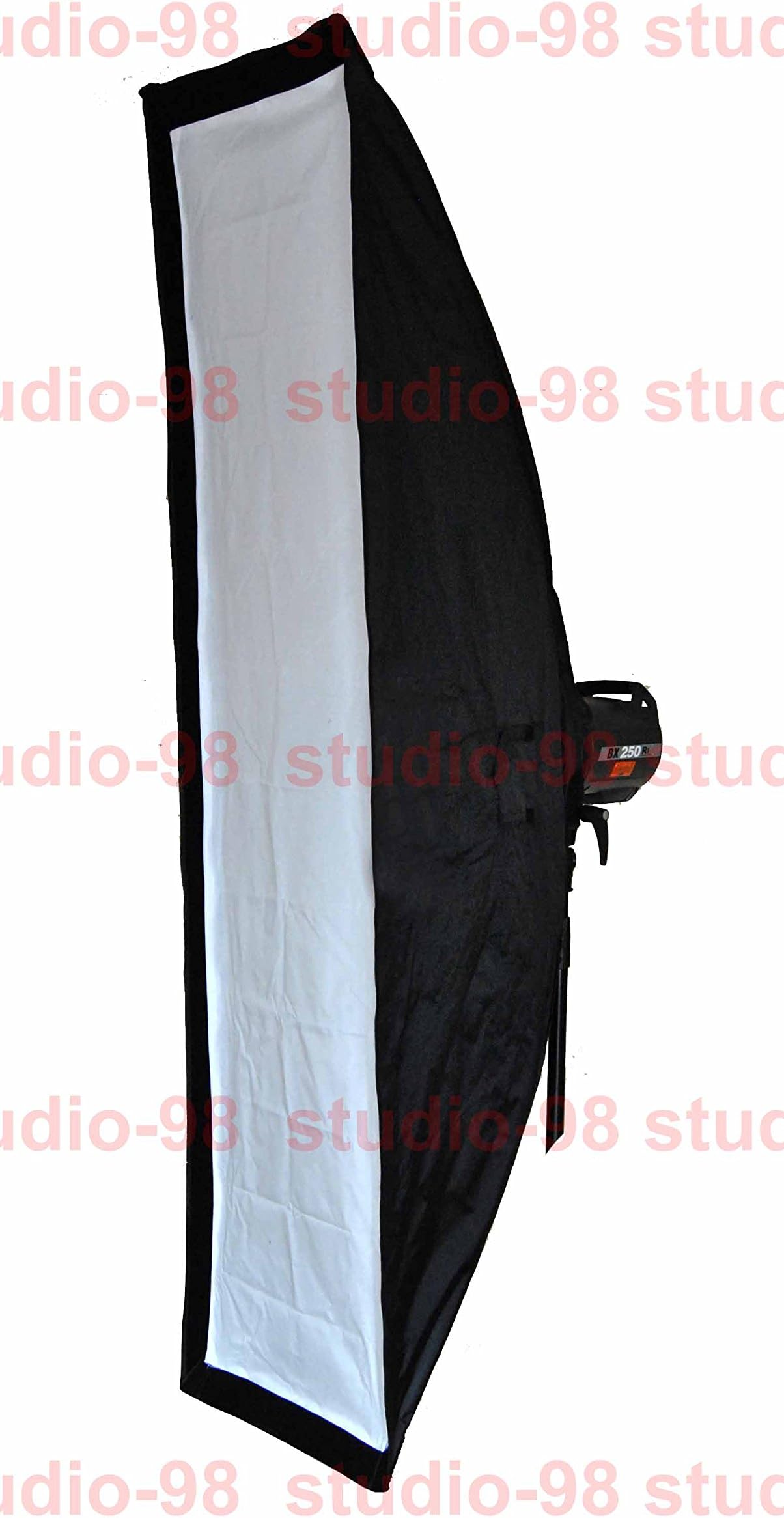 14 X 63 Inch Foldable Umbrella Like Collapsible Strip Softbox (35 X 160 Cm) + Grid + Ring for Bowens Esprit Gemini Flash Light