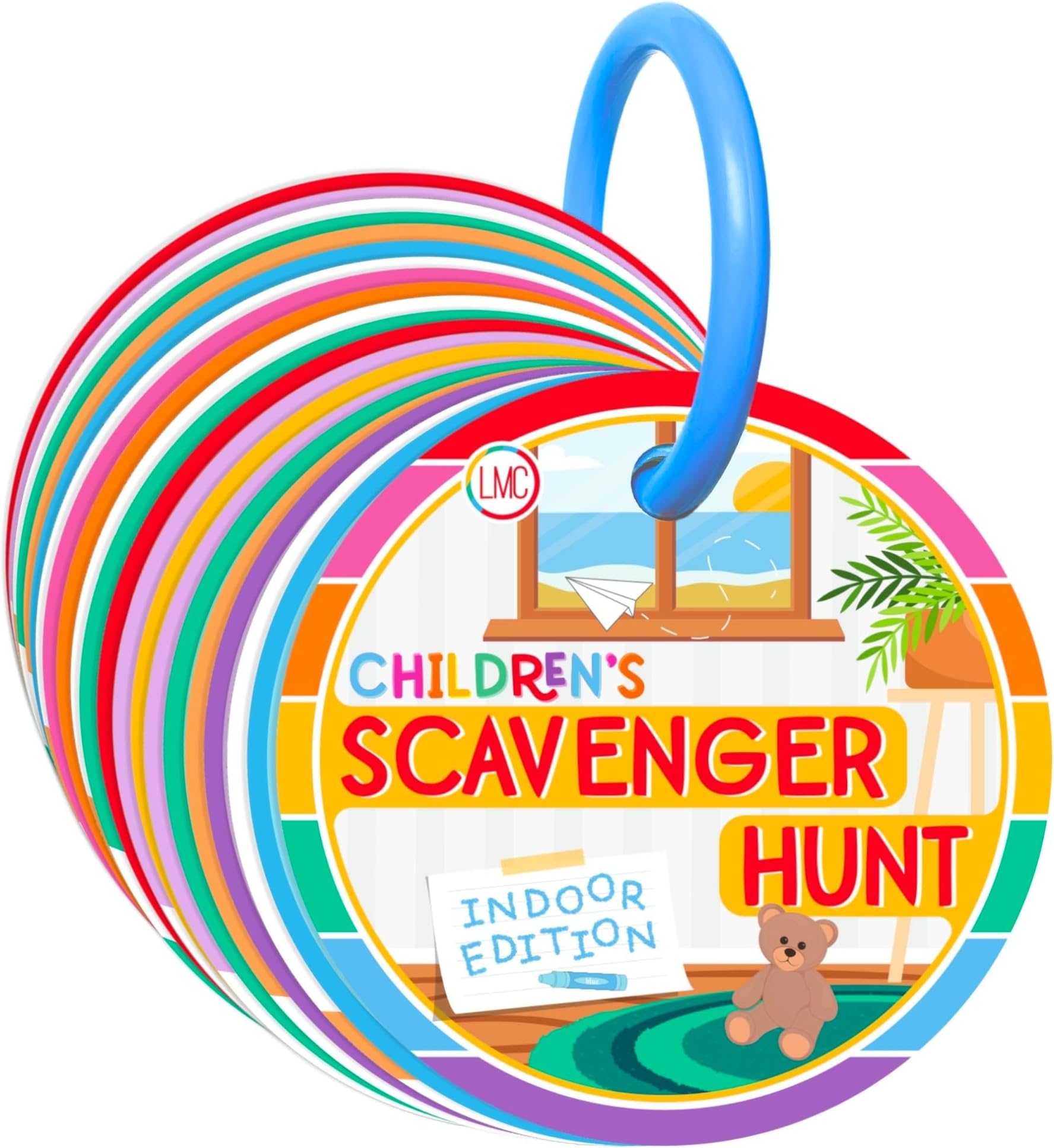 Children's Scavenger Hunt | Toddler Activities | Games for 2, 3 Year Old's & Up | Kids Educational Scavenger Hunt Cards (Indoor Edition)