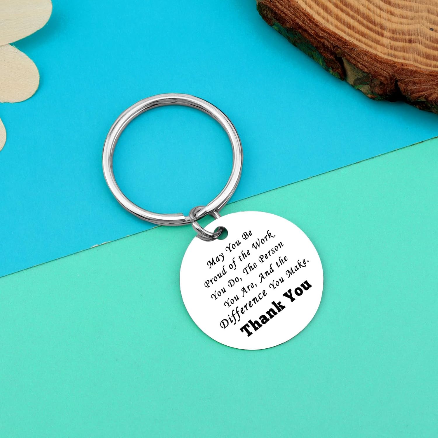 Thank You Gifts for Women Men 12Pcs Appreciation Keychain for Coworker Employee Teacher Therapists Nurse Colleague Leaving Gift Inspirational Appreciation Jewelry Christmas Birthday Retirement Gifts - Image 4
