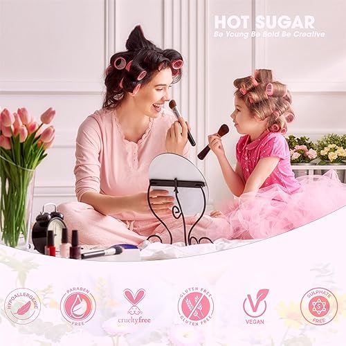 Miniatura 5 de Hot Sugar Kit completo de maquillaje para mujeres, juego completo de regalo cosmético para adolescentes y niñas, con estuche clásico de pata de