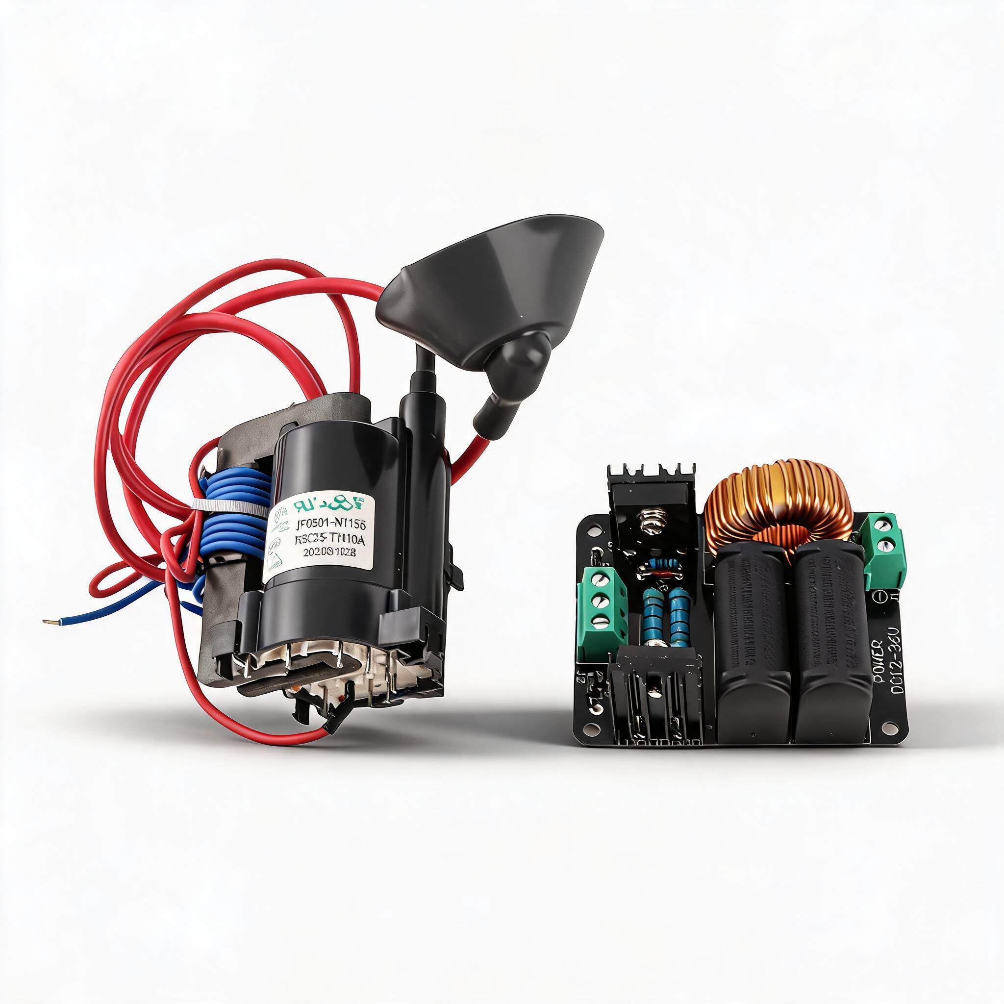 SainSmart Tesla Treiber SainSmart ZVS Tesla-Spulen-Treiberplatte Mit Zündspule – 12–36 V Für SGTC, Marx-Generator & Jakobsleiter