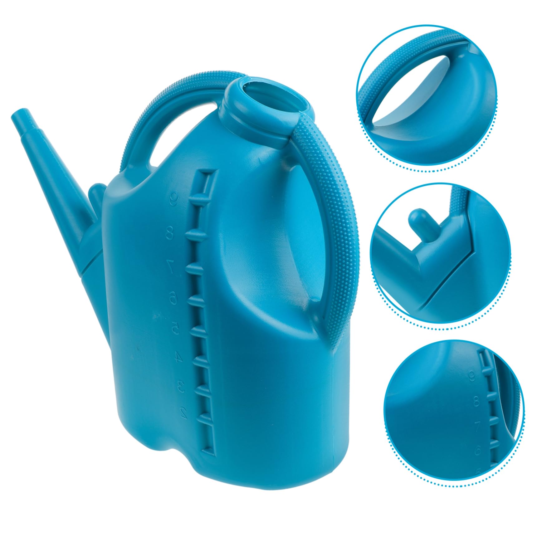 Toyvian 10L Kunststoff Gießkanne mit Langer Ausgießtülle Präzises Gießen und Sprühen für Pflanzen für Gartenbewässerung