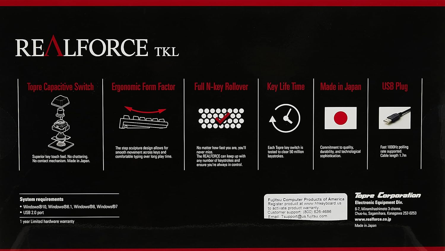 Get Cheap Price Realforce R2 Keyboard (Tenkeyless, Ivory, 55G)