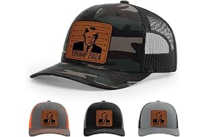 Trump Mugshot Leftover 12 Style Biker Patch