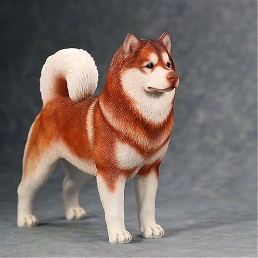 Amazon.com: Lana Toys Mr.Z 16 Scale Alaskan Malamute Dog Pet
