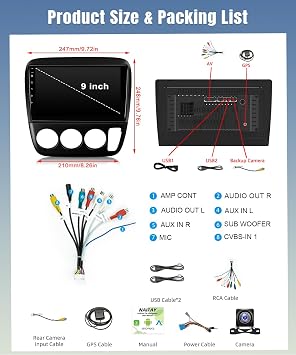 Naifay Android Car Stereo Radio for Honda CRV 1997 1998 1999 2000 2001