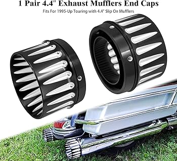 Amazon | HDBUBALUS バイク マフラー スリップオン 4.4インチ
