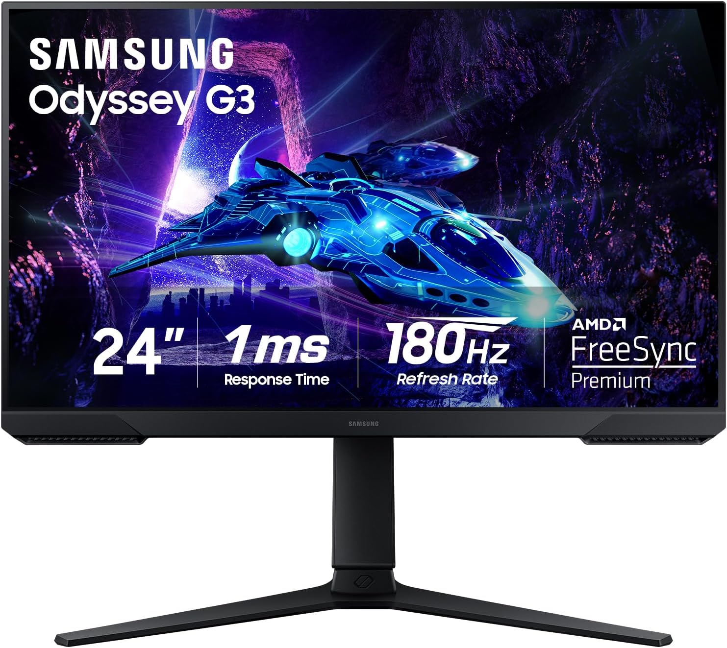 Samsung 24-Inch Odyssey G3 (G30D) Series FHD Gaming Monitor