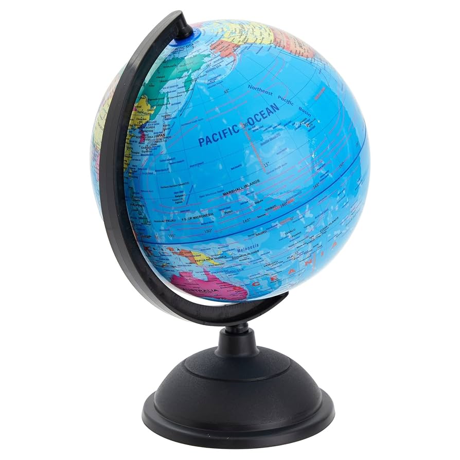 Amazon.com: Juvale World Globe for Kids - 8-Inch, Multicolor