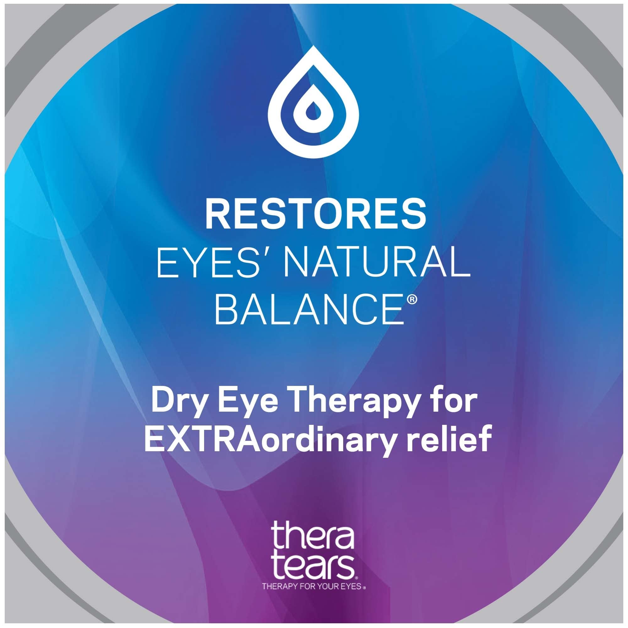 TheraTears Extra Dry Eye Therapy Lubricant Eye Drops for Dry Eyes, 0.5