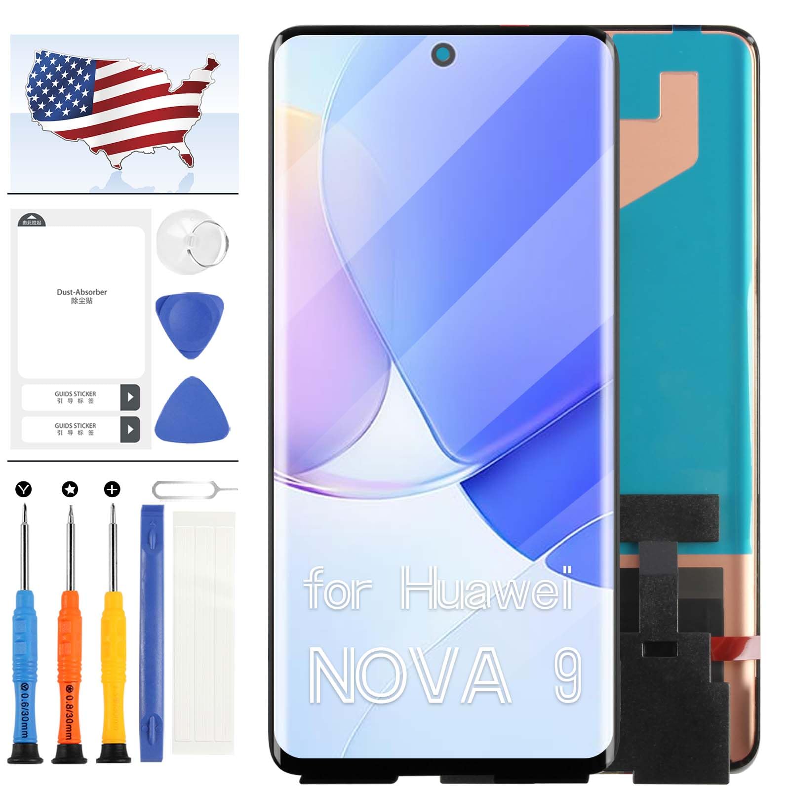 Amazon.com: AMOLED for Huawei Nova 9 Screen Replacement for Huawei