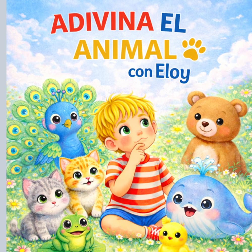 Adivina los animales, con Eloy: adivinanzas divertidas para niños de 3 a 6 años (APRENDE CON ELOY: APRENDER JUGANDO)