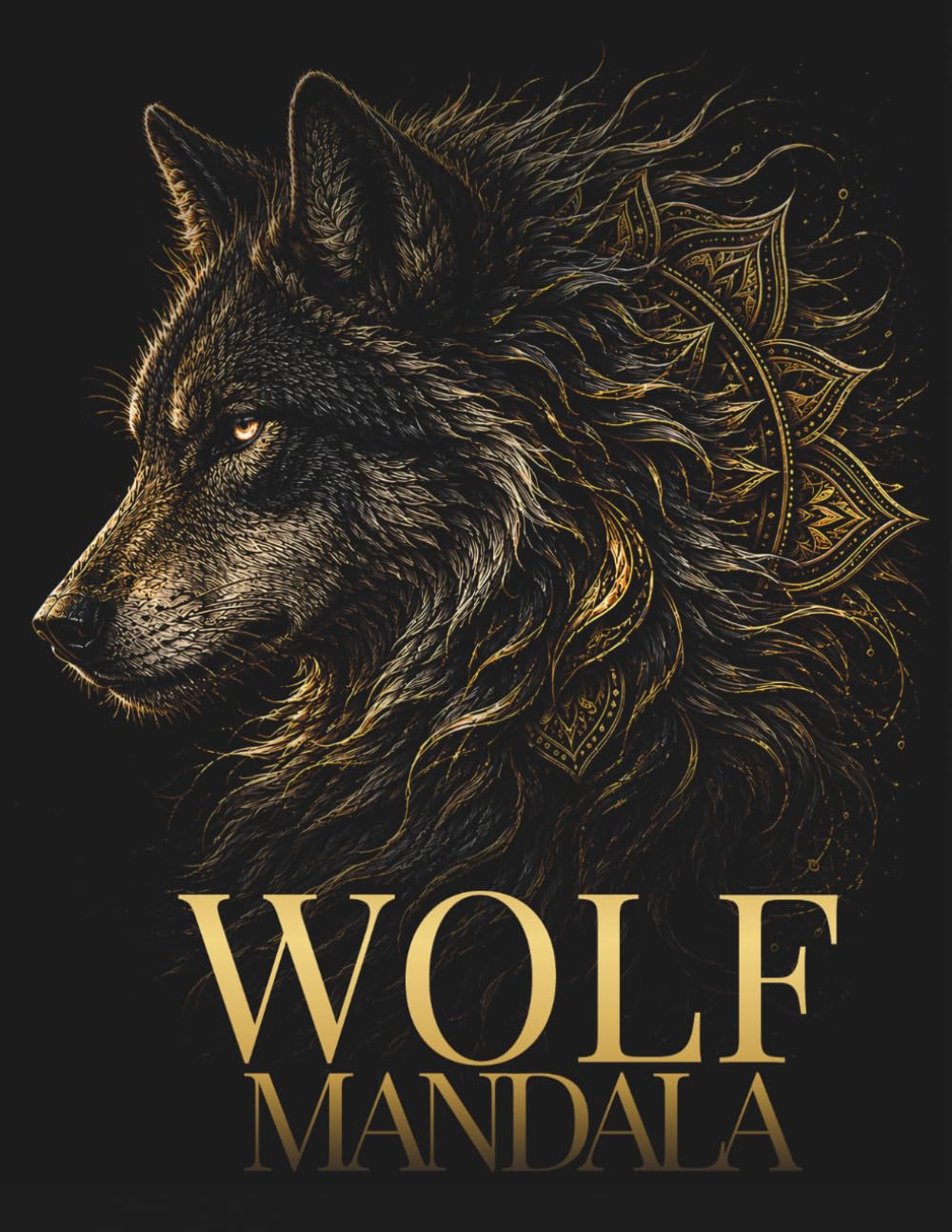 Wolf Mandala Coloring Book for Adults: Bold Wolf Mandalas for Calm, Creativity & Focus (StillHaven Animal Mandalas Collection)