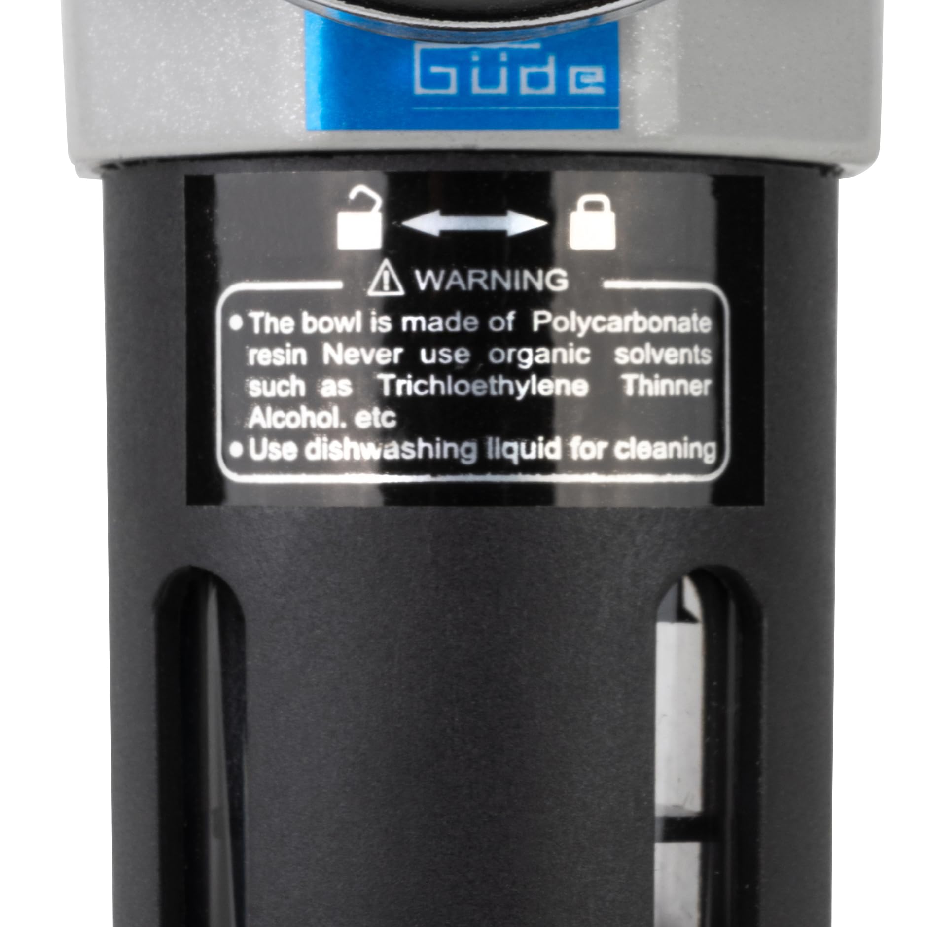 'Güde Réducteur de pression avec filtre/Séparateur d'eau 1/4 SB