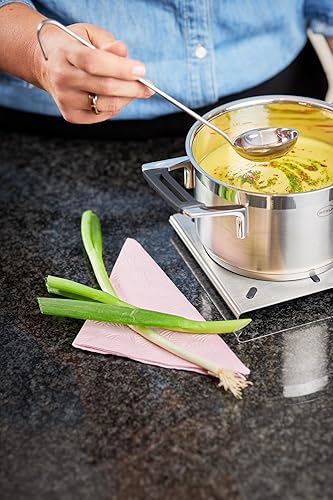 Miniatura 3 de Rösle Cucharón con mango de acero inoxidable con borde de vertido 54 onzas