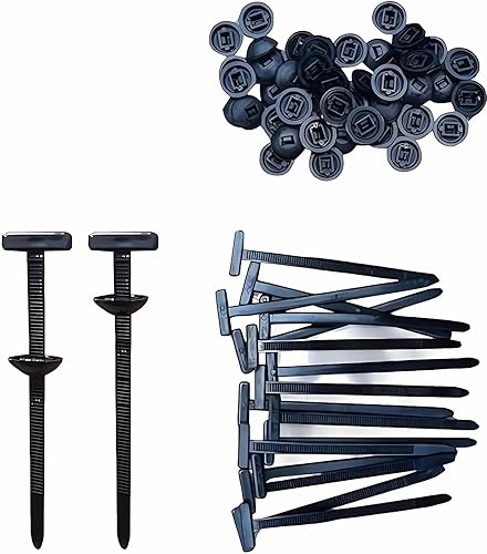 Bridas de nailon autoblocantes de alta resistencia mejoradas 2026 con protección UV para reparación de automóviles, hogar y gestión de cables (50)