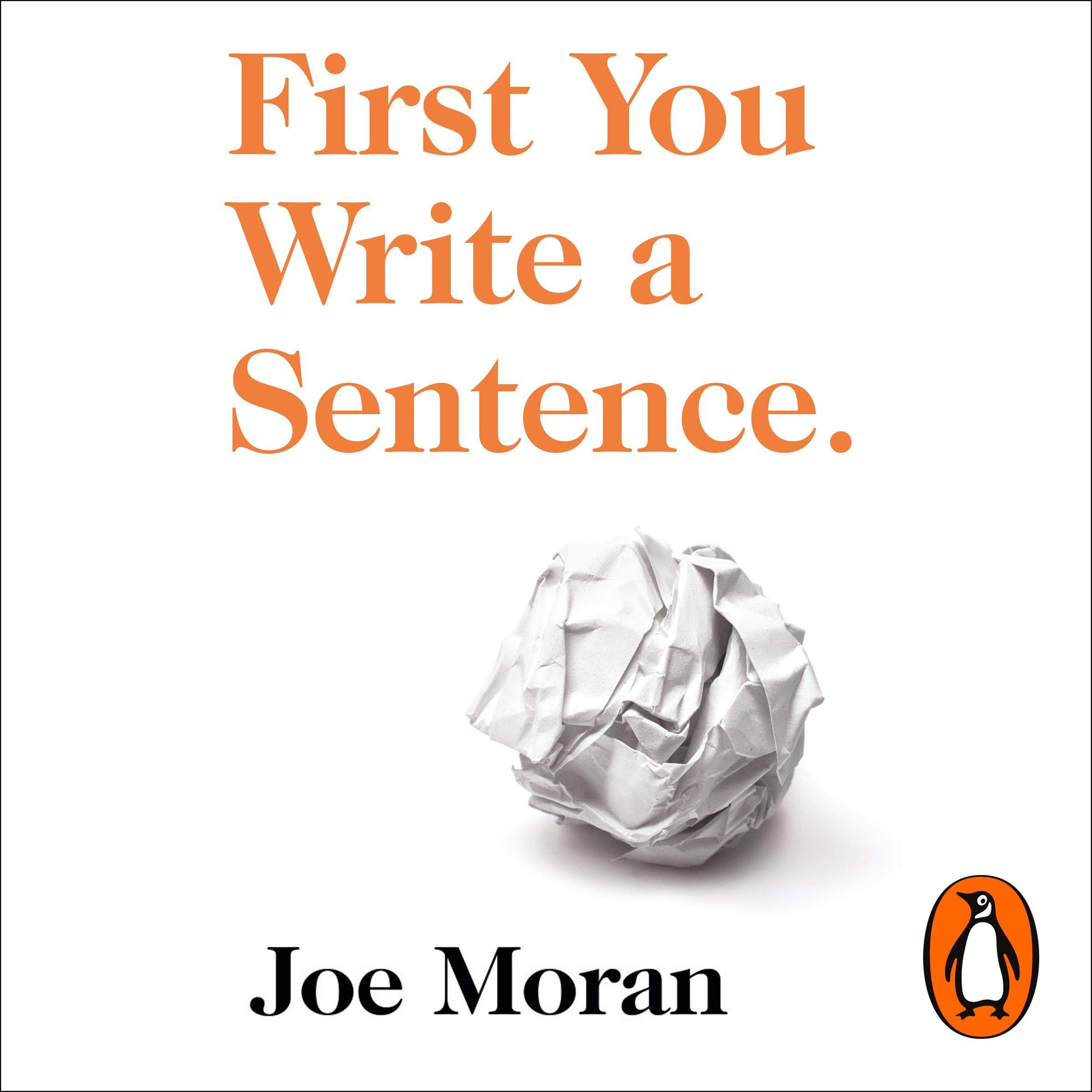 Cover art for First You Write a Sentence.