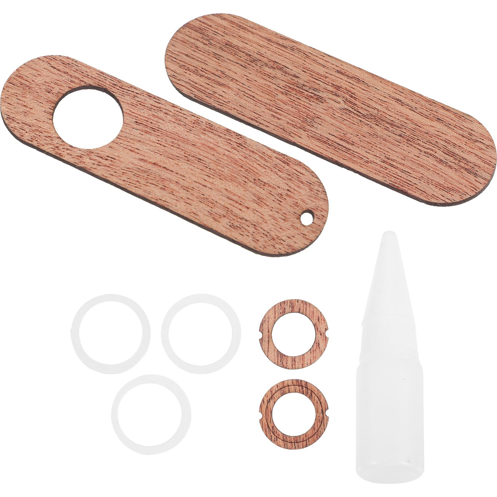 YARNOW Wooden Kazoo Musical Instrument DIY Assembly Set Professional Kazoo for Adults and Beginners Guitar Partner Educational Wind