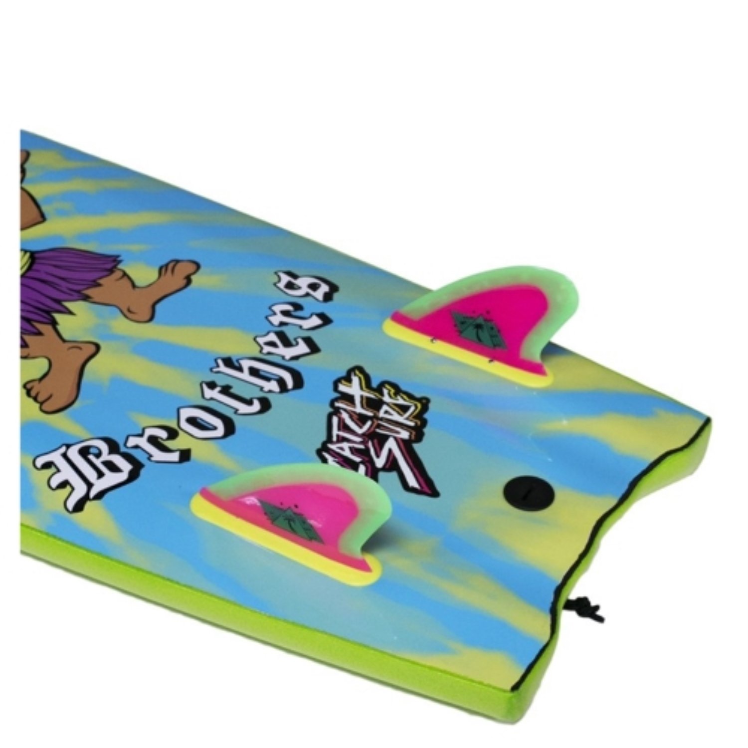 Amazon.com : Catch Surf Beater Pro Safety Twin Fin Set, Hot Pink