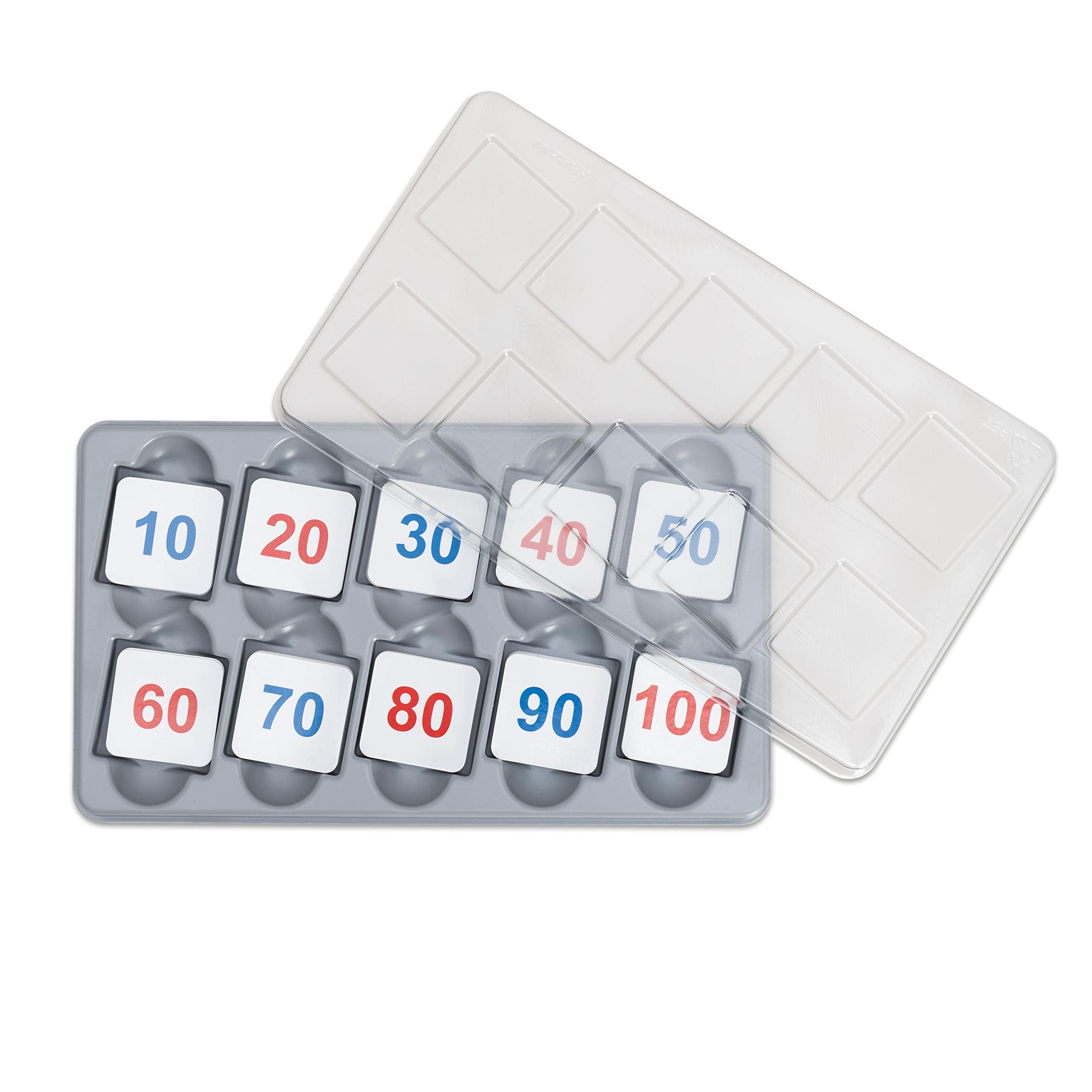 Betzold - Einmaleins-Tafel mit farbigen Magnet-Kärtchen - Mathematik Rechnen